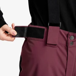 AccXel Insulated 2L Snow Pants Teens Mauve Wine