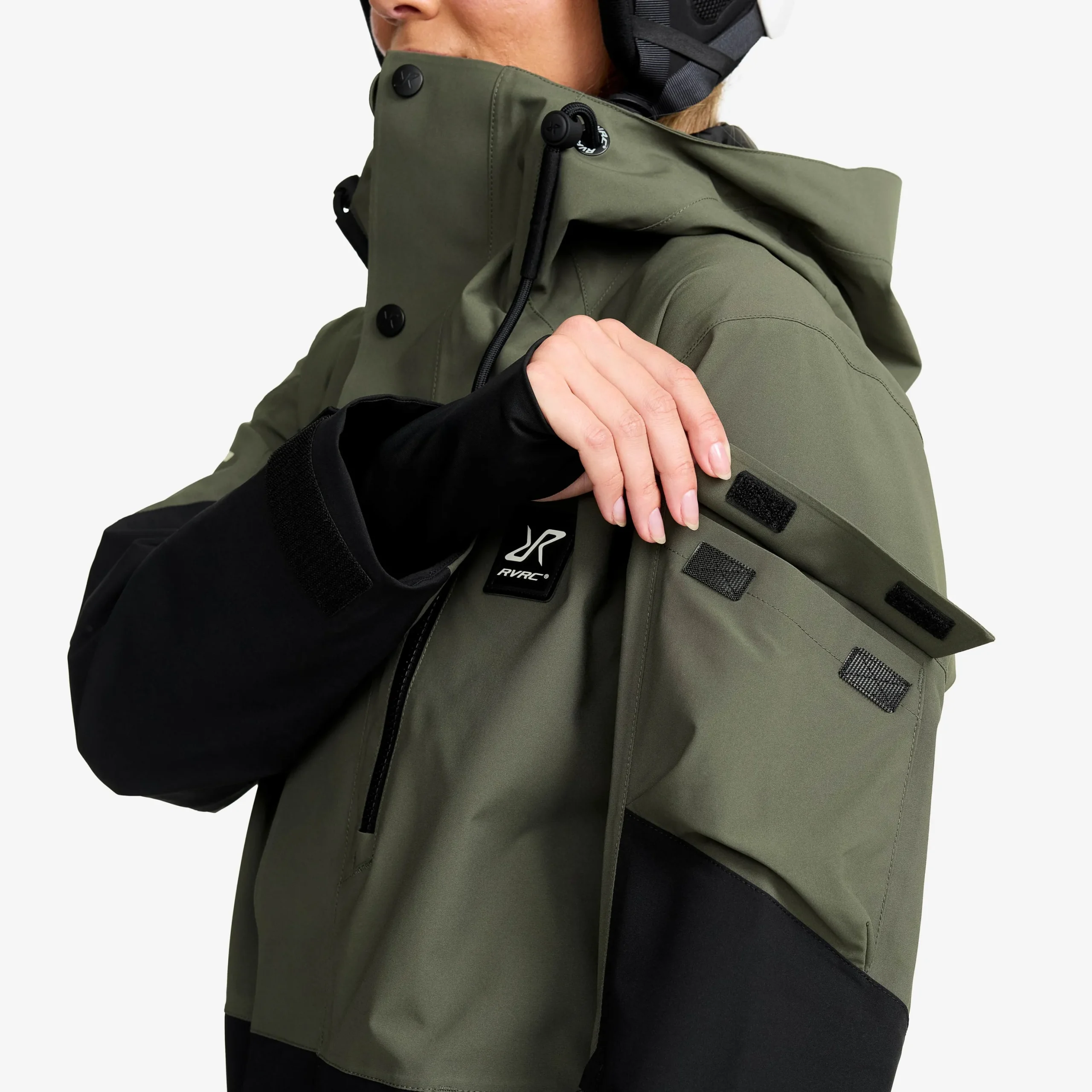 AccXel 2L Ski Jacket Damen Kambaba Green/Black