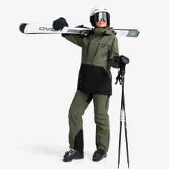 AccXel 2L Ski Jacket Damen Kambaba Green/Black