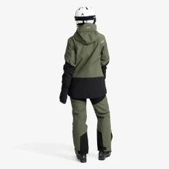 AccXel 2L Ski Jacket Damen Kambaba Green/Black