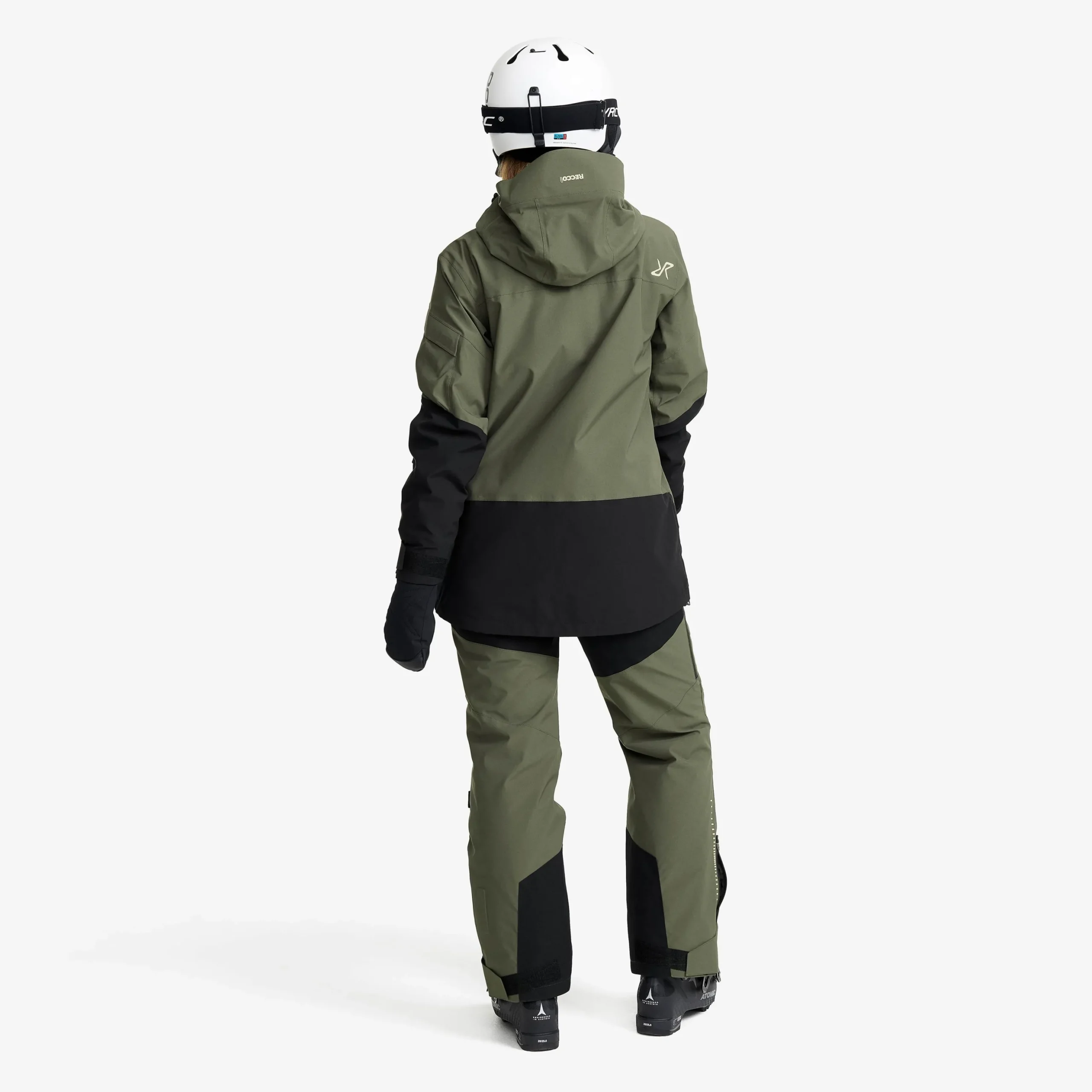 AccXel 2L Ski Jacket Damen Kambaba Green/Black