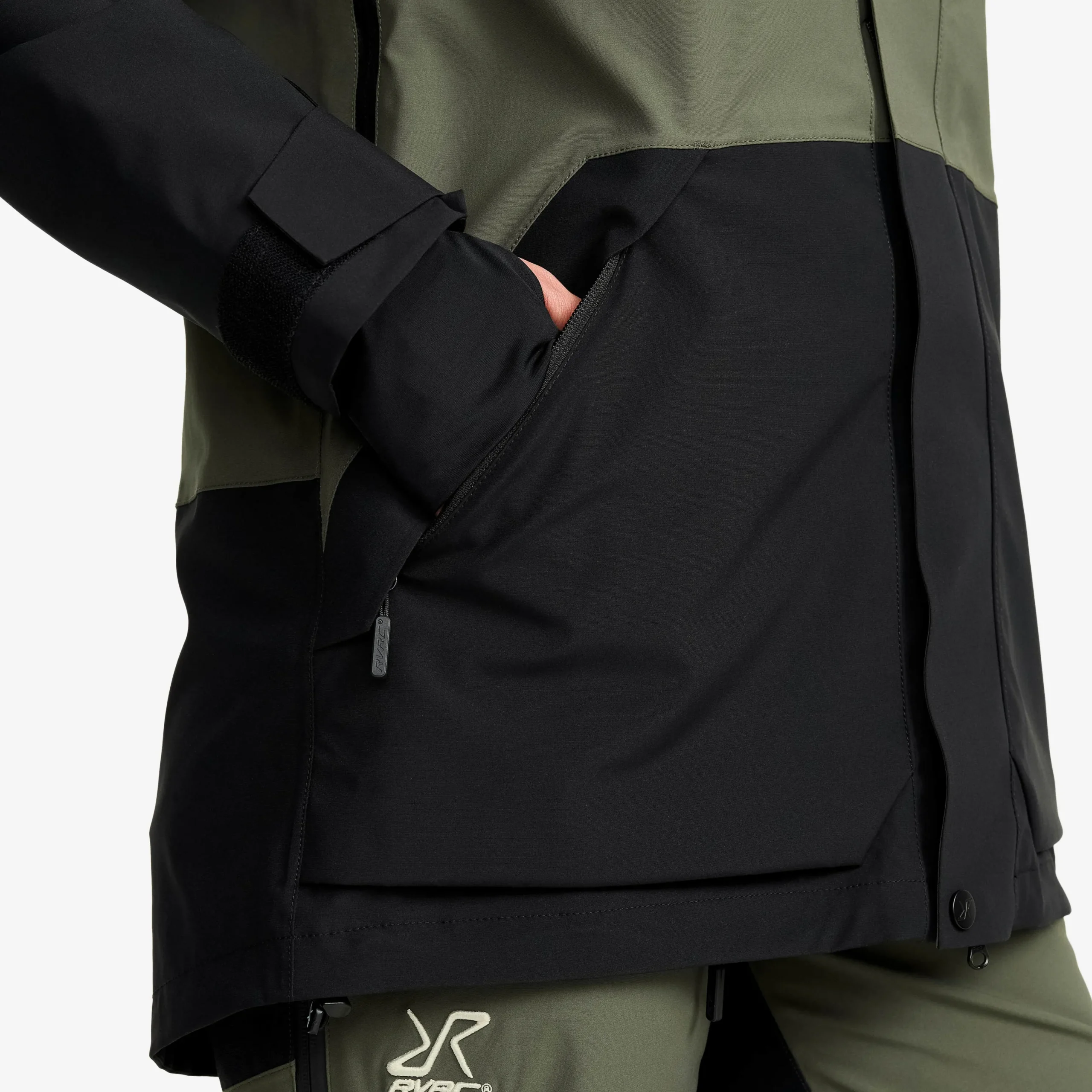 AccXel 2L Ski Jacket Damen Kambaba Green/Black