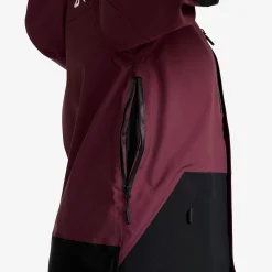 AccXel 2L Ski Jacket Damen Mauve Wine/Black