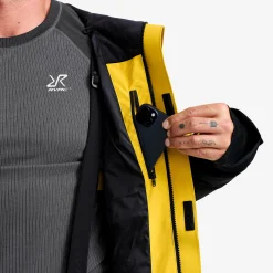 AccXel 2L Ski Jacket Herren Mango Mint/Black