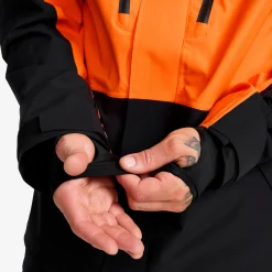 AccXel 2L Ski Jacket Herren Persimmon Orange/Black