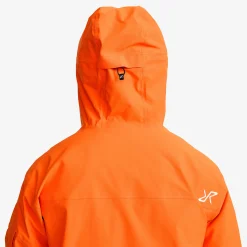 AccXel 2L Ski Jacket Herren Persimmon Orange/Black