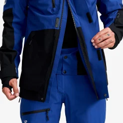 AccXel 2L Ski Jacket Herren Surf the Web/Black