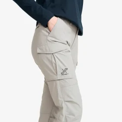 Adventure Cargo Stretch Pants Damen Limestone Grey