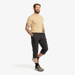 Adventure 3/4 Cargo Stretch Pants Herren Anthracite