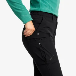 Adventure Cargo Stretch Pants Damen Black