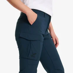 Adventure Cargo Stretch Pants Damen Navy