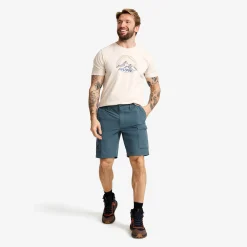 Adventure Cargo Stretch Shorts Herren Orion Blue