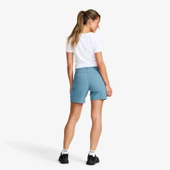 Adventure Cargo Stretch Shorts Damen Captain's Blue/Peyote