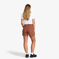 Adventure Cargo Stretch Shorts Damen Pink Mahogany