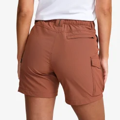 Adventure Cargo Stretch Shorts Damen Pink Mahogany