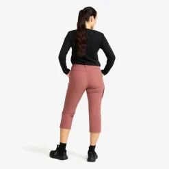 Adventure 3/4 Stretch Pants Damen Vintage Rose