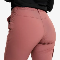 Adventure 3/4 Stretch Pants Damen Vintage Rose