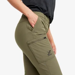 Adventure 3/4 Stretch Pants Damen Kalamata