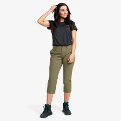 Adventure 3/4 Stretch Pants Damen Kalamata