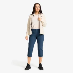 Adventure 3/4 Stretch Pants Damen Moonlit Ocean