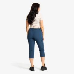Adventure 3/4 Stretch Pants Damen Moonlit Ocean