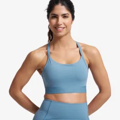 Aero Medium Sports Bra Damen Captain's Blue