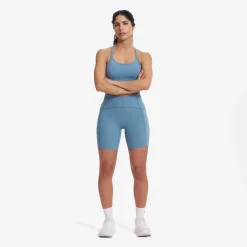 Aero Medium Sports Bra Damen Captain's Blue