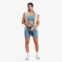 Aero Medium Sports Bra Damen Captain's Blue