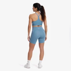 Aero Medium Sports Bra Damen Captain's Blue