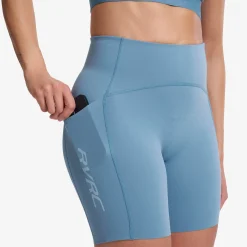Aero Pocket Running Biker Shorts Damen Captain's Blue