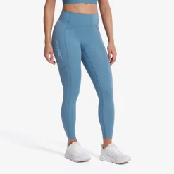 Aero Pocket Running Leggings Damen Captain's Blue