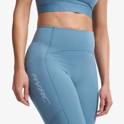 Aero Pocket Running Leggings Damen Captain's Blue