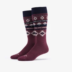 Alpine Terry Socks Winetasting/India Ink