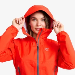 Arcade 3L Lightweight Jacket Damen Cherry Tomato