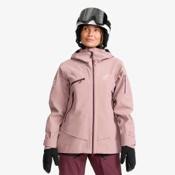 Atlas 3L Ski Jacket Damen Dusty Mauve
