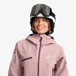 Atlas 3L Ski Jacket Damen Dusty Mauve