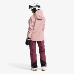 Atlas 3L Ski Jacket Damen Dusty Mauve