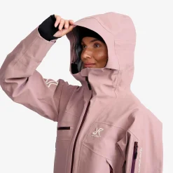 Atlas 3L Ski Jacket Damen Dusty Mauve