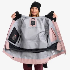 Atlas 3L Ski Jacket Damen Dusty Mauve