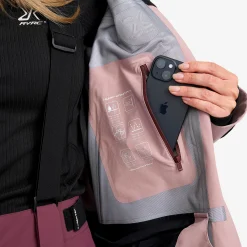 Atlas 3L Ski Jacket Damen Dusty Mauve