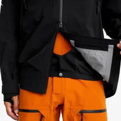 Atlas 3L Ski Jacket Herren Black
