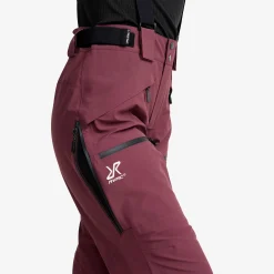 Atlas 3L Ski Pants Damen Mauve Wine