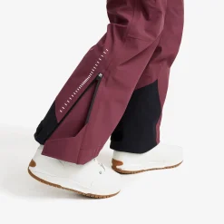 Atlas 3L Ski Pants Damen Mauve Wine