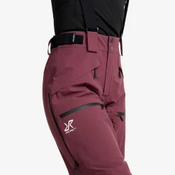 Atlas 3L Ski Pants Damen Mauve Wine