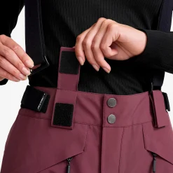 Atlas 3L Ski Pants Damen Mauve Wine