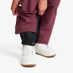 Atlas 3L Ski Pants Damen Mauve Wine