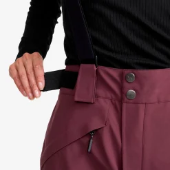 Atlas 3L Ski Pants Damen Mauve Wine