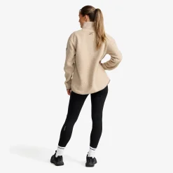 Bigfoot Half-zip Pile Fleece Damen Aluminium