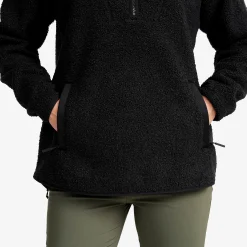 Bigfoot Half-zip Pile Fleece Damen Black