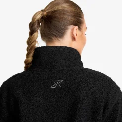 Bigfoot Half-zip Pile Fleece Damen Black